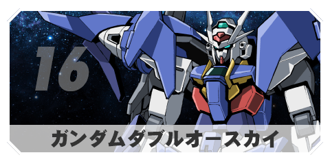 16 ガンダムダブルオースカイ